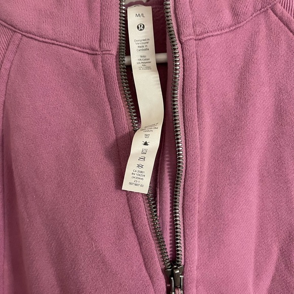 LULULEMON HOODED HALF ZIP SCUBA - Picture 5 of 7